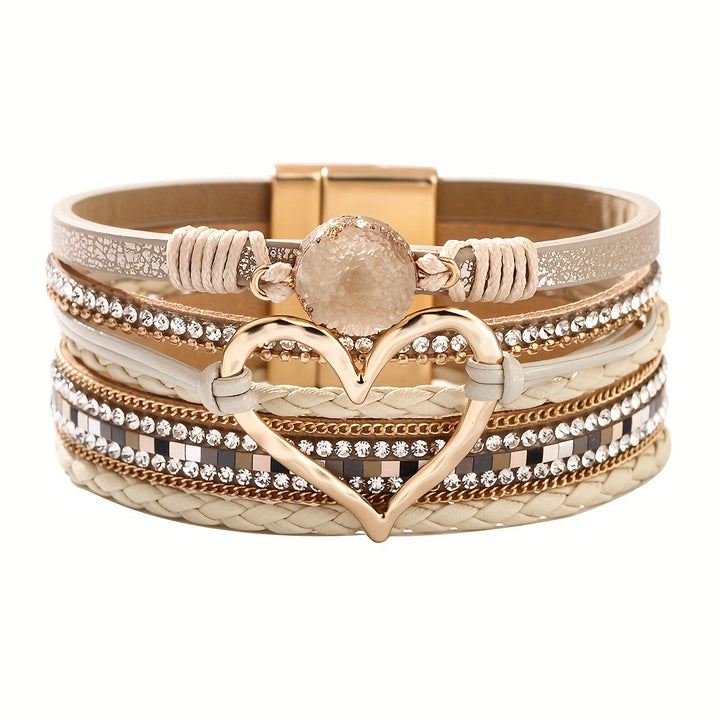 Multi-Layer Bohemian Leather Bracelet
