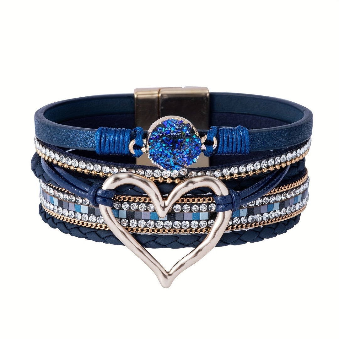 Multi-Layer Bohemian Leather Bracelet