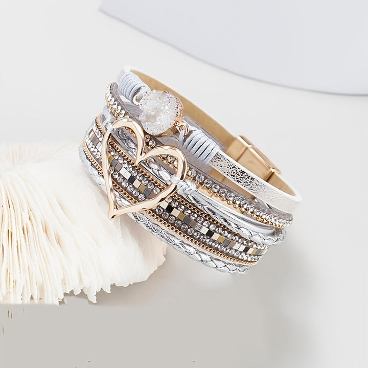 Multi-Layer Bohemian Leather Bracelet
