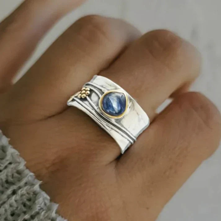 Free Spirit Bohemian Ring with Gemstone