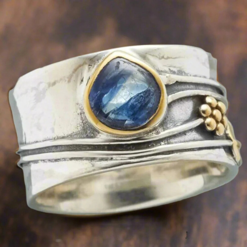 Free Spirit Bohemian Ring with Gemstone