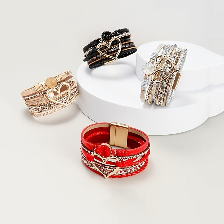 Multi-Layer Bohemian Leather Bracelet